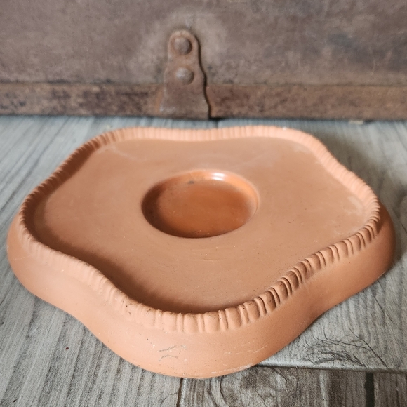 PartyLite Terracotta Frog Prince Princess Candle Holder - Picture 5 of 13